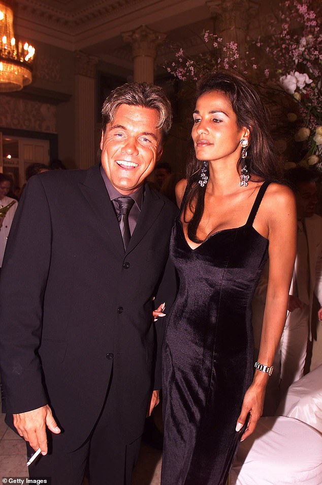 Dieter, who dated Naddel on and off between 1989 and 2001, paid tribute to his ex on Instagram [pictured in 1999]