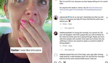 I threw on my running gear, legged it out the door and ¿ five kilometres later ¿ found myself making an impromptu video about this nasty little episode of OCD