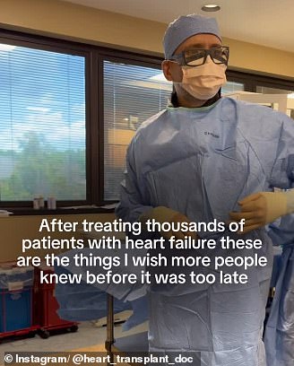 In a viral video shared to Instagram that has been seen nearly 500,000 times, leading cardiologist Dr Dimitry Yaranov has said sleep, pollution, stress, teeth health, and diet can all have a major impact on your heart