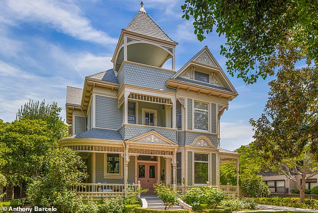 A striking Queen Anne Victorian owned by members of Harry Styles' band has hit the market in Pasadena - and it's not just the celebrity pedigree that makes this home sing