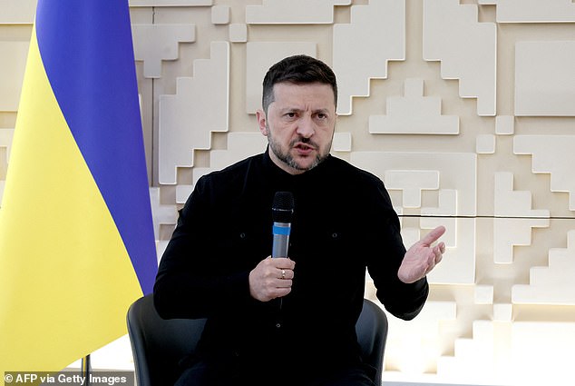 Ukrainian President Volodymyr Zelensky has accused Vladimir Putin of 'not taking negotiations seriously'