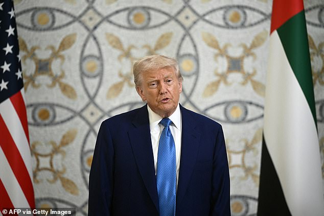Donald Trump yesterday insisted there would be no peace deal agreed for Ukraine 'until Putin and I get together'