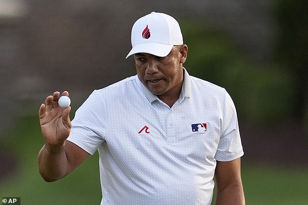 After day one, Donald sits three off the lead held by Jhonattan Vegas of Venezuela (above)