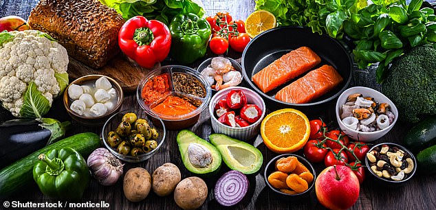 The Mediterranean diet, rich in fruit, vegetables, wholegrains and olive oil has been proved to cut the risk of serious conditions like heart disease and stroke as well as make people feel less anxiety and stress