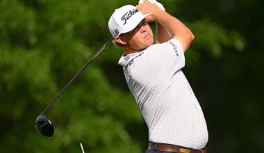 American Patton Kizzire has withdrawn from the 2025 PGA Championship because of injury