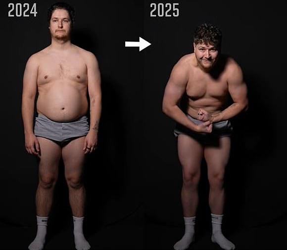 Bradley had never been to the gym before taking part in the experiment