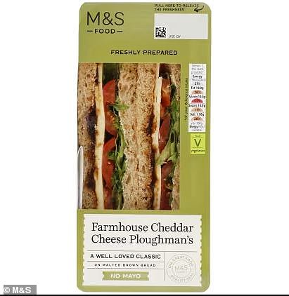 M&S's Farmhouse Cheddar Cheese Ploughman contained 1.78g of salt, lightly more than two large McDonald's fries
