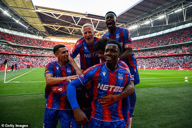 Crystal Palace are preparing to take on Manchester City in the FA Cup final at Wembley