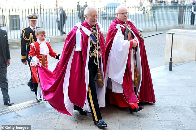 The King’s (pictured) personal fortune has increased by £30 million to £640 million in the past year