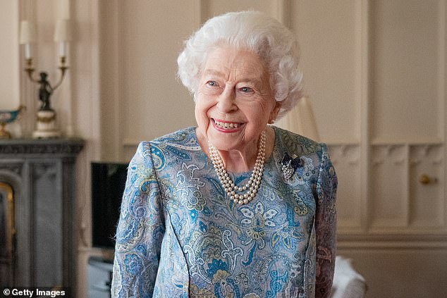 This makes him twice as wealthy as his late mother Queen Elizabeth (pictured)