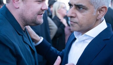 He's best known as an entertainer but it appears James Corden may be tempted by a future in politics as the Mayor of London