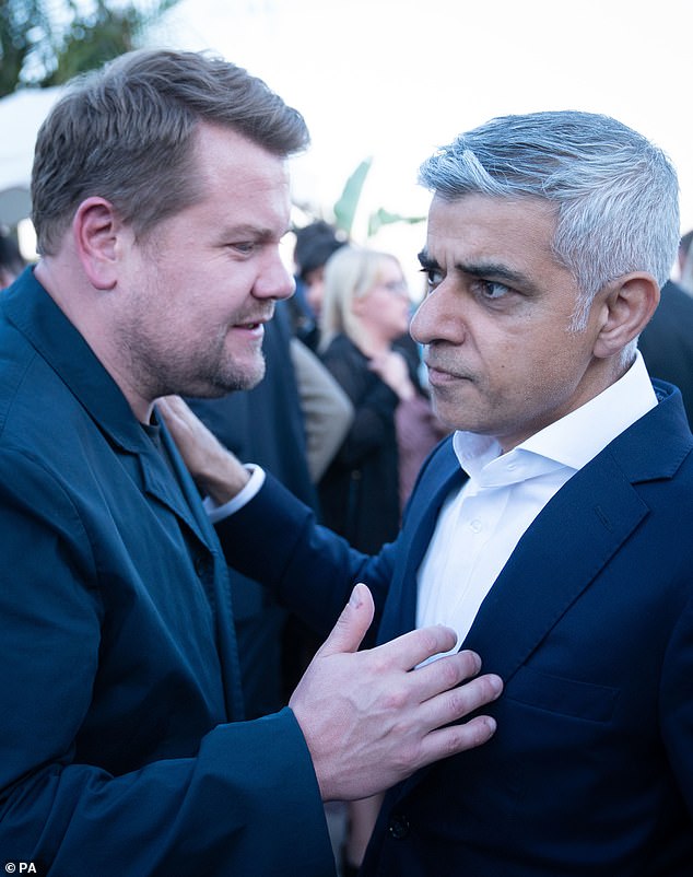 He's best known as an entertainer but it appears James Corden may be tempted by a future in politics as the Mayor of London