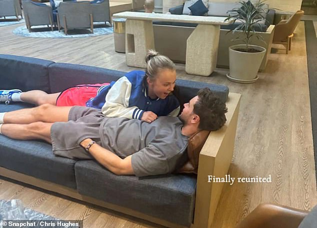 JoJo Siwa has finally been reunited with Chris Hughes, as he shared a cosy snap with the dancer after jetting to Mexico ahead of her 22nd birthday
