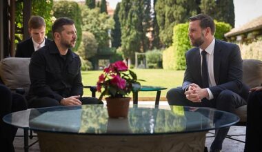 Vice President J.D. Vance and Ukrainian President Volodymyr Zelensky met on Sunday in Rome, Italy for their first sit-down since their heated Oval Office showdown in February