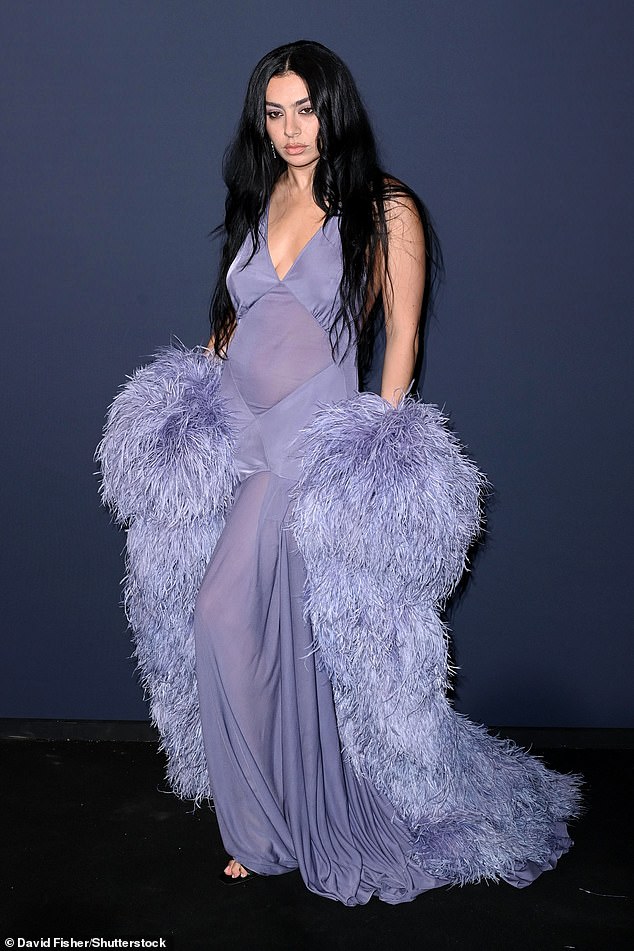 Charli XCX, Rosie Huntington-Whiteley and Salma Hayek were amongst a list of stars who attended the Cannes Kering Women in Motion dinner on Sunday night