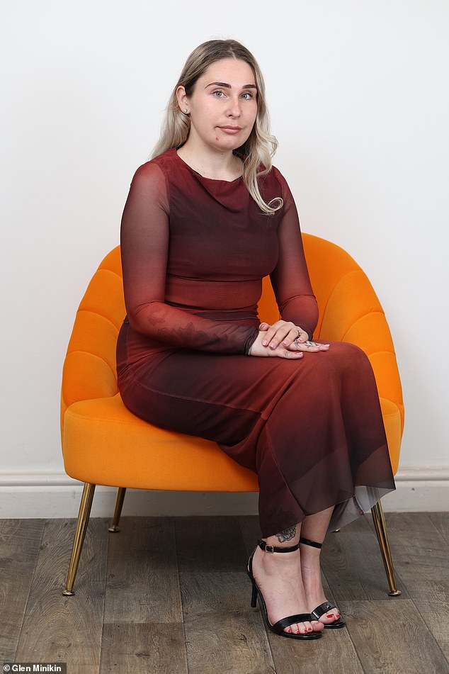 Louise Spice, 29, recently had an elective hysterectomy – to remove her womb – which she hopes will finally end her misery