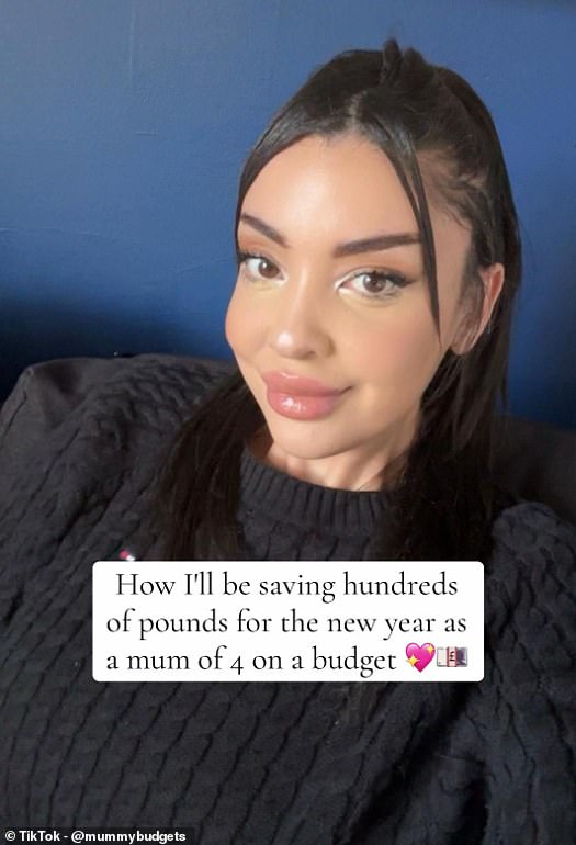 Charlene Woracker, (pictured) from the UK, took to TikTok to reveal the hack, telling her 29,000 followers that she manages to save shed loads of cash by doing just one stockpile shop a year