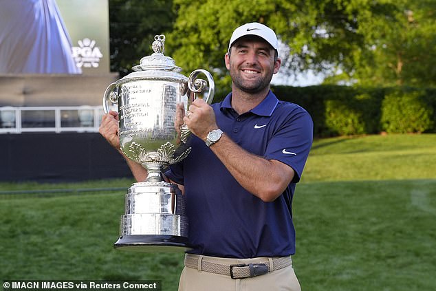 Scottie Scheffler ended up as the runaway winner at Quail Hollow on Sunday
