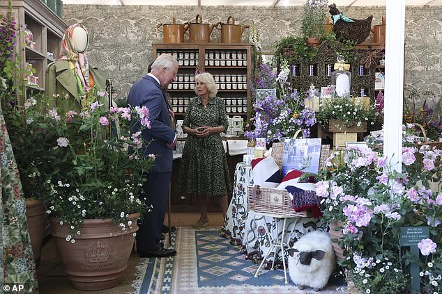 The new flower, on sale at the flower show, will raise funds for the King's Foundation