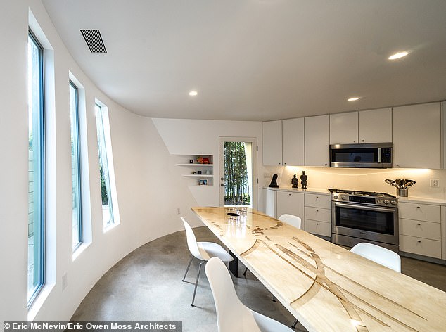 The extraordinary property has been turning heads since its completion in 2022