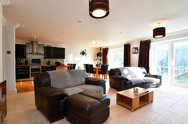 South East England, £600k: The property has a good-sized family room/study