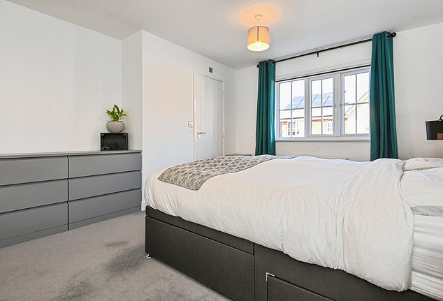 East England, £500k: It has a large driveway accommodating two vehicles, and a single garage