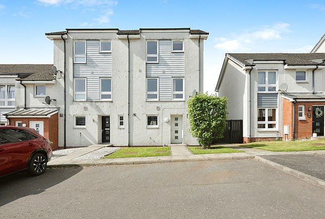 Scotland, £200k: There is also additional hallway storage and attic access throughout