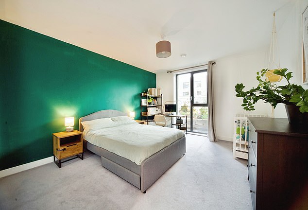 London, £500k: It has a stylish bathroom, all complemented by storage solutions throughout