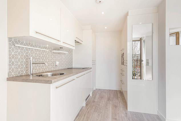 London, £200k: It has a beautiful modern bathroom and practical storage solutions