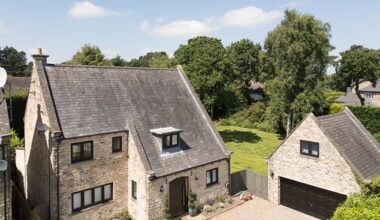 Olympic boxing hero, Nicola Adams , 42, has put her Leeds home on the market (pictured) two months after splitting from Ella Baig, 27