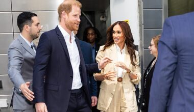 Harry and Meghan have failed to make an influential list of philanthropists curated by Time Magazine, which features William and Kate (pictured in New York at a Time100 event last month)