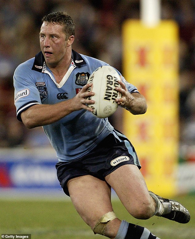 Timmins notably helped New south Wales clinch a famous Origin win, kicking the winning goal in the opening game of the 2004 Series against Queensland