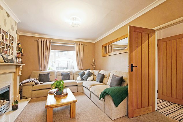 Yorkshire and The Humber, £300k: The property has a low-maintenance paved rear garden