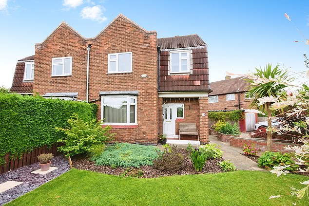 Yorkshire and The Humber, £300k: Outside, the home boasts a private driveway