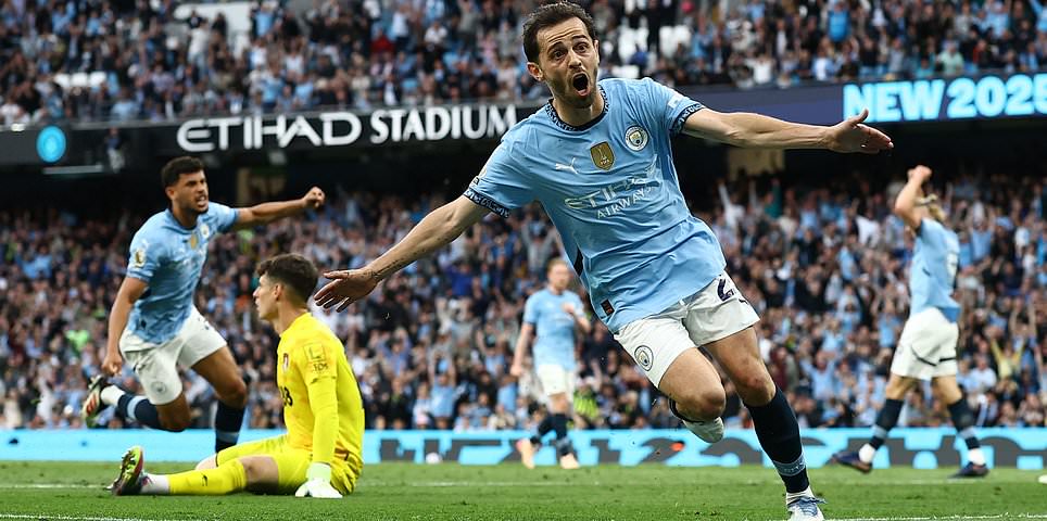 Manchester City vs Bournemouth - Premier League: Live score, team news and updates as both teams reduced to 10 men as Pep's side look to hold on to lead after STUNNING opener in Kevin De Bruyne's Etihad farewell