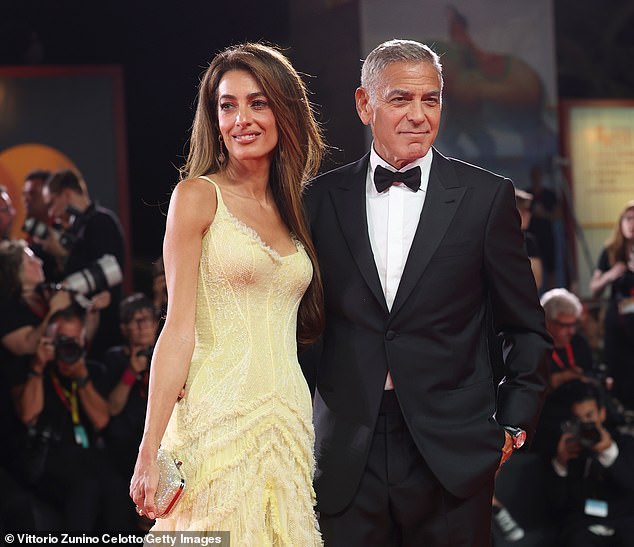 On June 6, George and his second wife Amal Alamuddin (L, pictured September 1) will celebrate the eighth birthdays of their fraternal twins - son Alexander and daughter Ella