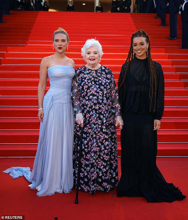 Eleanor The Great features a star-studded cast alongside leading lady June including Willow's Erin Kellyman (both pictured with Scarlett)