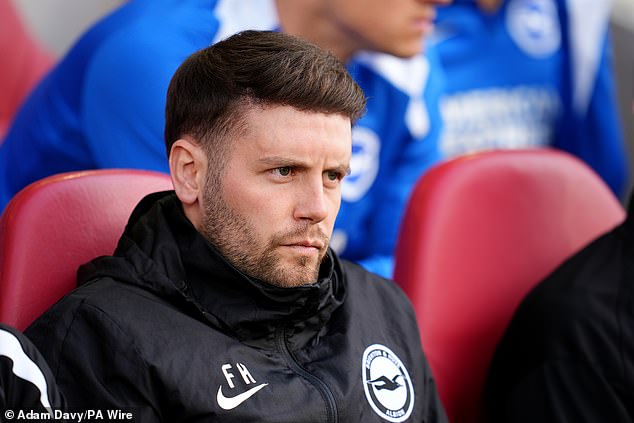 Seagulls manager Fabian Hurzeler described his absence as being down to 'private reasons'