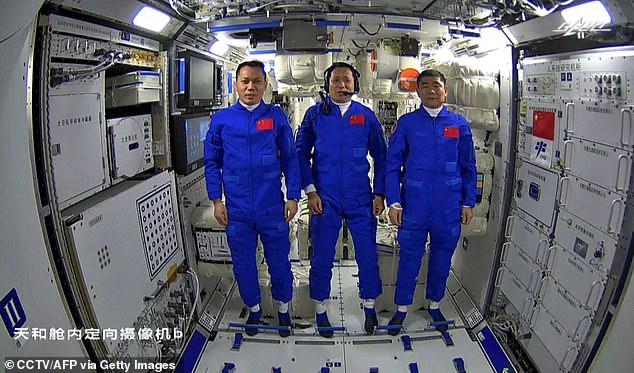Despite the sterile conditions of the Tiangong station (pictured), the scientists found that the bacteria had evolved to survive better in space. The bacteria had evolved a better resistance to harsh space radiation and the ability to digest gelatine