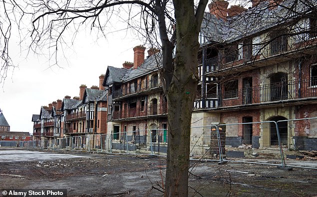Grade two-listed tenements in the Vauxhall area of Liverpool, now neglected and run down