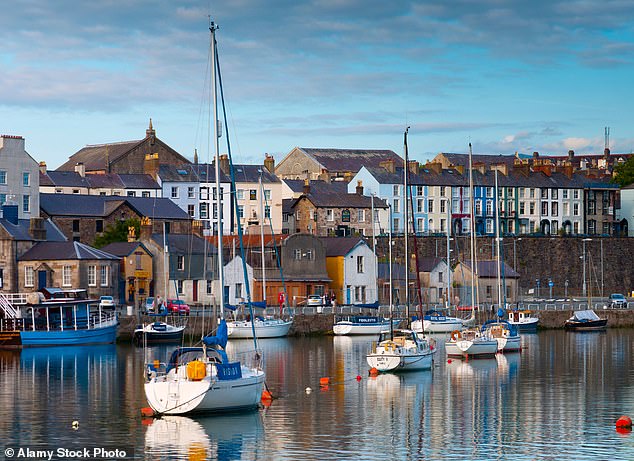 While city folk flock to Gwynedd in the summer, the winters at properties on the Caernarfon harbour sit empty