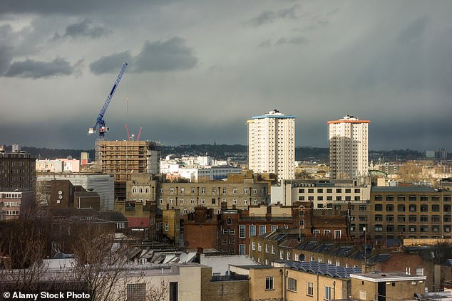 Camden's council and private properties lie empty as prices have been driven up