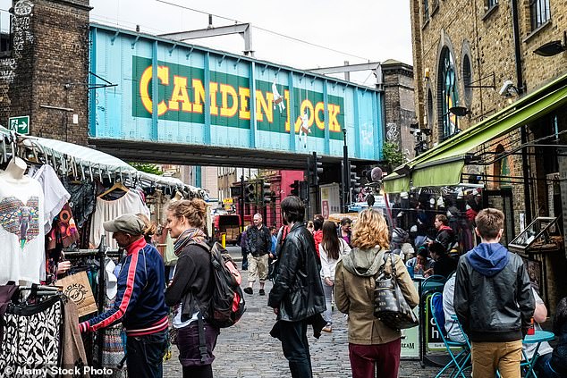Camden markets are a popular tourist destination, yet the area has one of the highest numbers of empty council homes in London