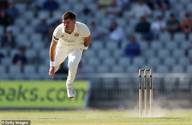 Anderson is 42 but ready to play a big role for his county after retiring from international cricket