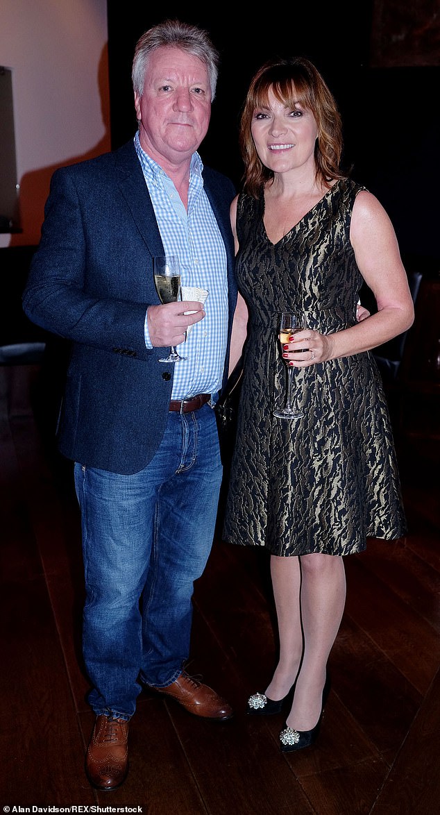 Lorraine and Steve (pictured in 2014) married in 1992 and share one daughter, Rosie, 30, who welcomed her first daughter and Lorraine's first granddaughter back in August 2024
