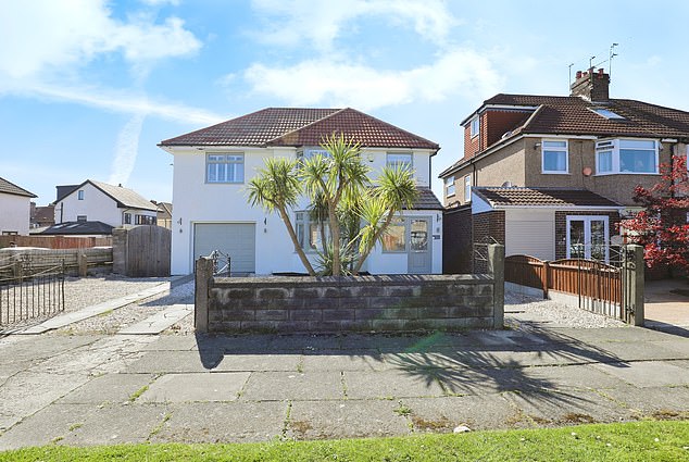 North West England, £600k: The master bedroom has an en-suite bathroom