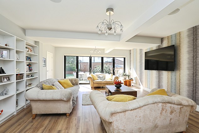 North West England, £600k: It has a separate utility room and further dining room
