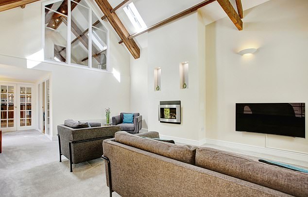 North East England, £600k: The master bedroom has a dressing room and bath