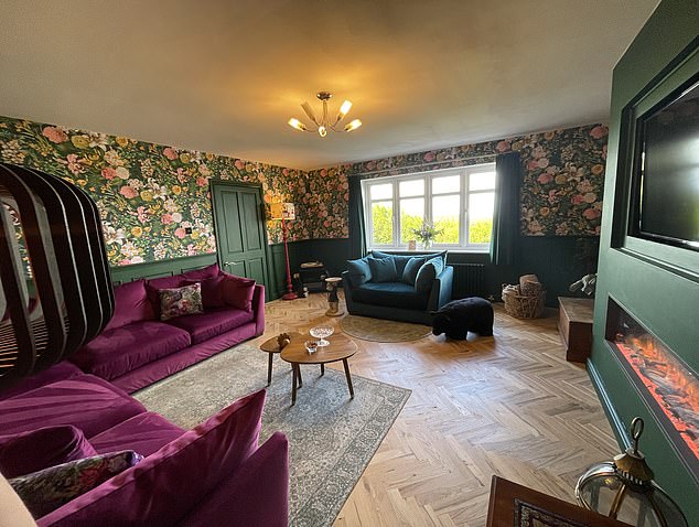 North East England, £500k: It has a luxury four-piece family bathroom with a standalone tub
