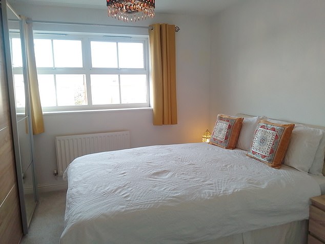 North East England, £300k: The master bedroom has an en-suite and built-in wardrobe